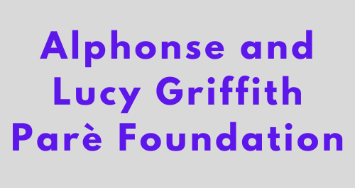 Alphonse and Lucy Griffith Paré Foundation